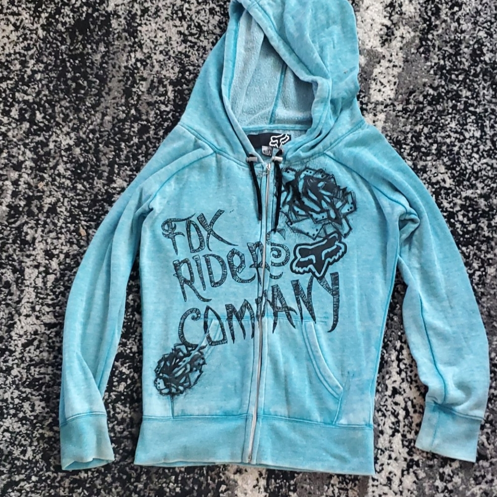 Fox Riders burnout sweatshirt